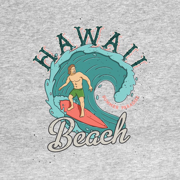 Hawaii Beach Summer Paradise by Hariolf´s Mega Store